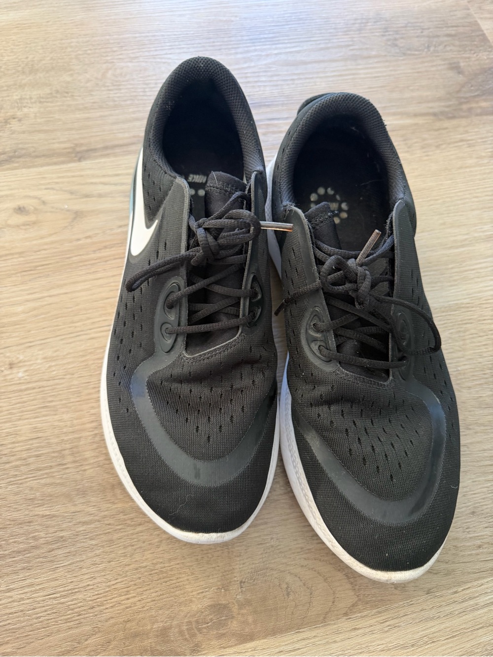 Nike Black and White Men’s Athletic Running Shoes